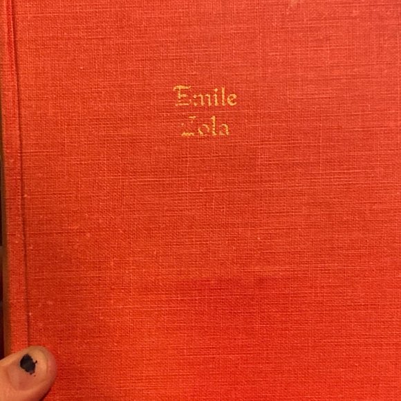 Antique Book - The Works of Emile Zola 1938 - Picture 4 of 6